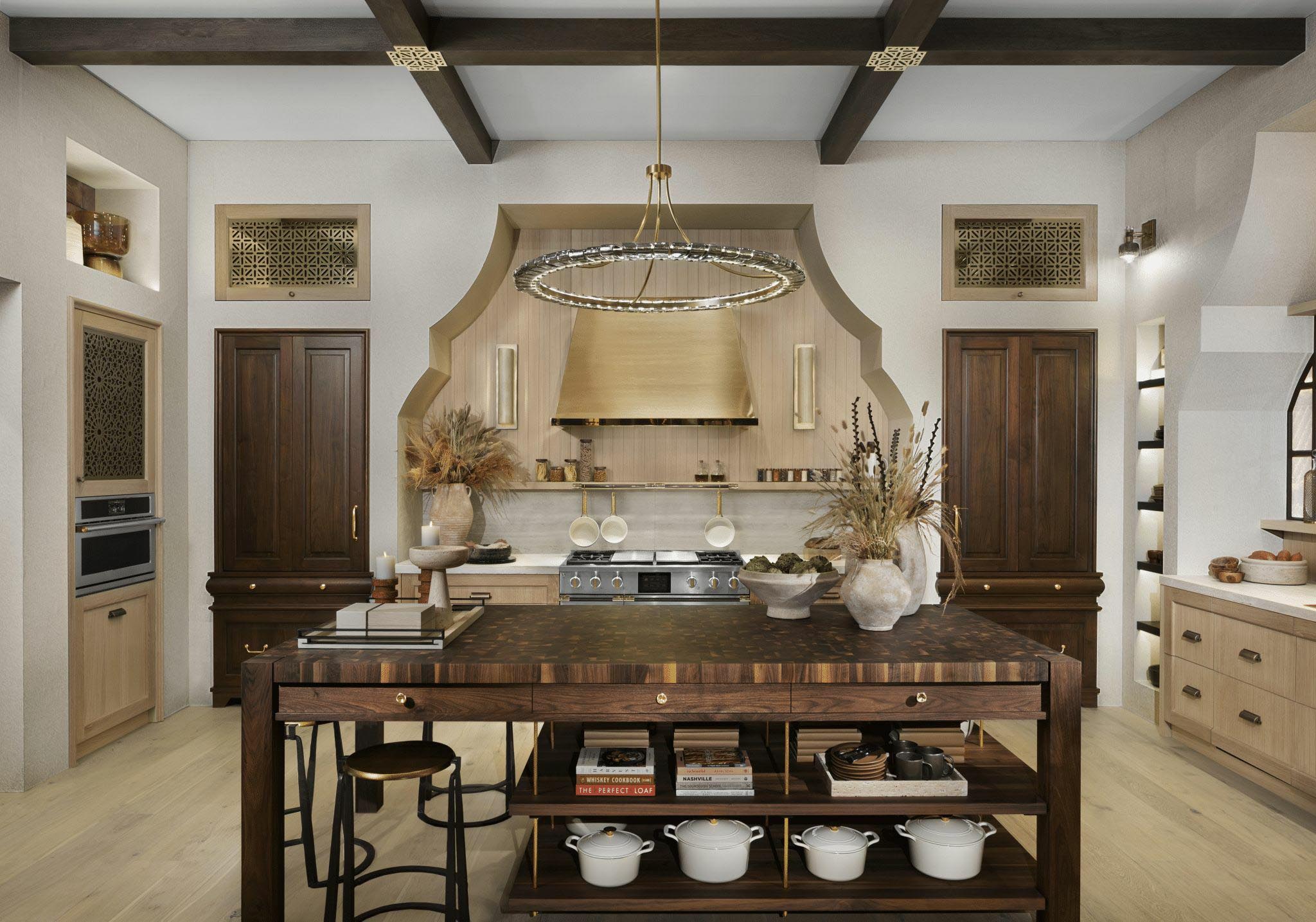 KBIS 2023 Monogram_Luxe Kitchen_01 (high res) butcher block countertop