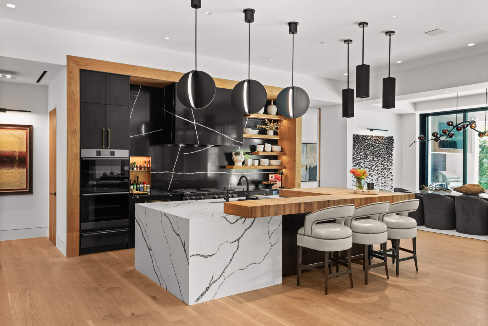 white oak kitchen island sw kitchens  scaled